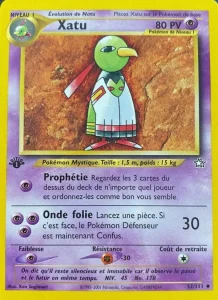 Carte Pokemon Xatu 52/111 Neo Genesis