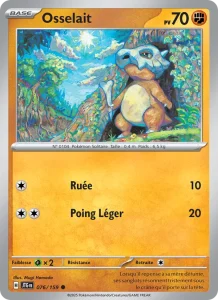 Carte Pokemon Osselait 076/159 Aventures Ensemble