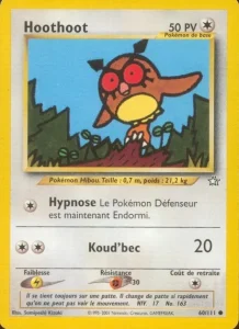 Carte Pokemon Hoothoot 60/111 Neo Genesis
