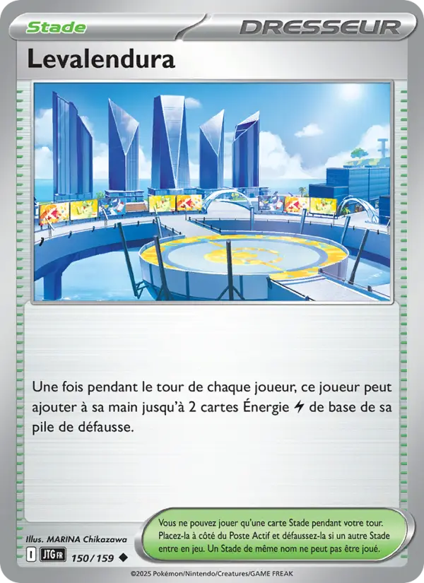 Scan HD carte Pokémon Levalendura 150/159 — Aventures Ensemble