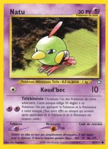 Carte Pokemon Natu 67/111 Neo Genesis