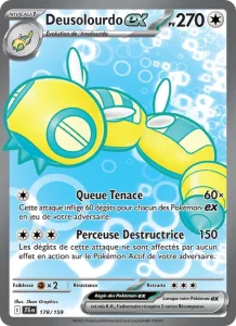 Carte Pokemon Deusolourdo-ex 178/159 Aventures Ensemble