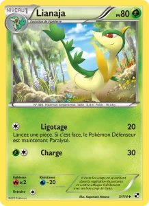 Carte Pokémon Lianaja 3/114