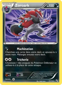 Zoroark 71 — Noir & Blanc