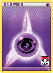 Carte Pokemon Énergie Psy 109/114 Noir & Blanc