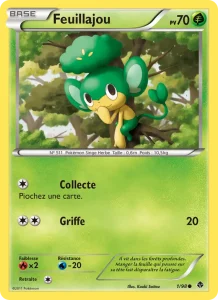 Carte Pokémon Feuillajou 1/98