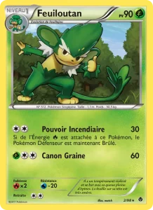 Carte Pokémon Feuiloutan 2/98