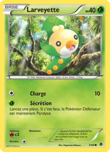 Carte Pokémon Larveyette 3/98