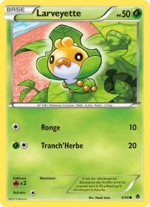 Carte Pokémon Larveyette 4/98