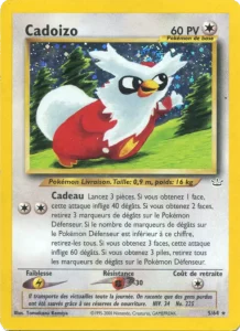 Carte Pokémon Cadoizo 5/64