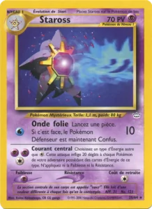 Carte Pokemon Staross 25/64 Neo Revelation