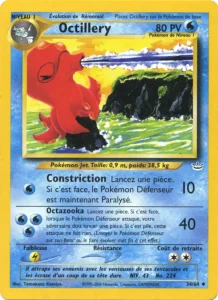Carte Pokemon Octillery 34/64 Neo Revelation