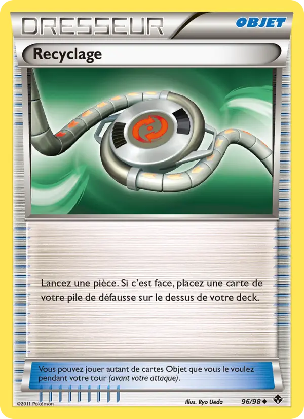 Scan HD carte Pokémon Recyclage 96/98 — Pouvoirs Émergents