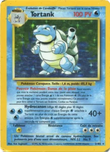 Carte Pokémon Tortank 2/102