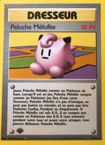 Carte Pokemon Peluche Mélofée 70/102 Set de Base