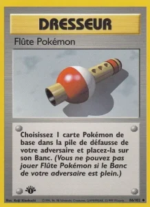 Carte Pokemon Flûte Pokémon 86/102 Set de Base