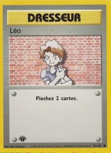 Carte Pokemon Léo 91/102 Set de Base