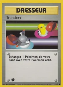 Carte Pokemon Transfert 95/102 Set de Base