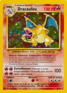 Carte Pokémon Dracaufeu 4/102