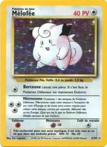 Carte Pokémon Mélofée 5/102