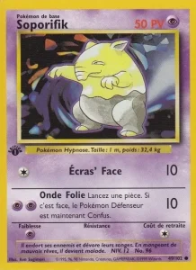 Carte Pokemon Soporifik 49/102 Set de Base