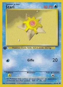 Carte Pokemon Stari 65/102 Set de Base
