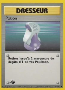 Carte Pokemon Potion 94/102 Set de Base