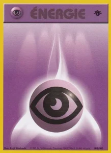 Carte Pokemon Énergie Psy 101/102 Set de Base