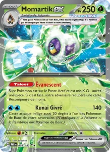 Carte Pokémon Momartik-ex 003/182