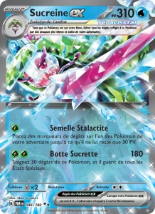 Carte Pokemon Sucreine-ex 046/182 Faille Paradoxe