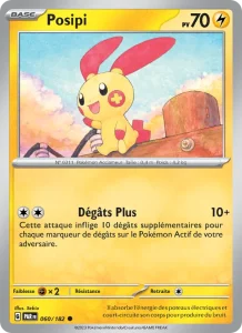 Carte Pokemon Posipi 060/182 Faille Paradoxe