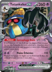 Carte Pokemon Tutankafer-ex 076/182 Faille Paradoxe