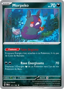 Carte Pokemon Morpeko 121/182 Faille Paradoxe