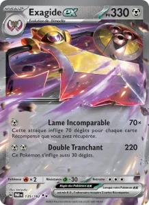 Carte Pokemon Exagide-ex 135/182 Faille Paradoxe