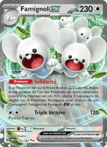Carte Pokemon Famignol-ex 155/182 Faille Paradoxe