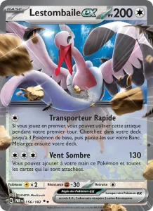 Carte Pokemon Lestombaile-ex 156/182 Faille Paradoxe