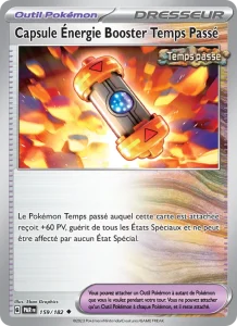 Carte Pokemon Capsule Énergie Booster Temps Passé 159/182 Faille Paradoxe