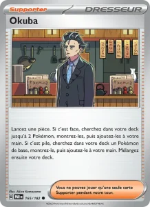 Carte Pokemon Okuba 165/182 Faille Paradoxe