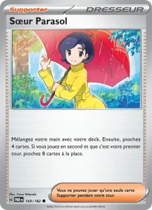 Carte Pokemon Sœur Parasol 169/182 Faille Paradoxe