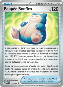 Carte Pokemon Poupée Ronflex 175/182 Faille Paradoxe