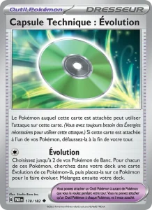 Carte Pokemon Capsule Technique : Évolution 178/182 Faille Paradoxe