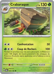 Carte Pokémon Crabaraque 007/182