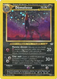 Carte Pokémon Démolosse 8 Neo Revelation