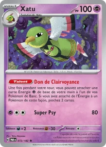 Carte Pokemon Xatu 072/182 Faille Paradoxe