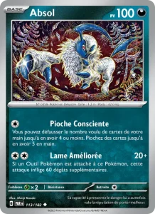 Carte Pokemon Absol 113/182 Faille Paradoxe