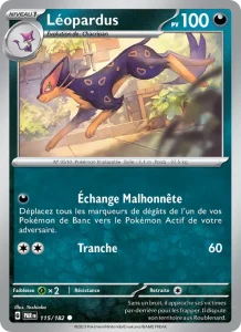 Carte Pokemon Léopardus 115/182 Faille Paradoxe