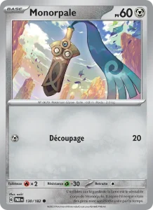 Carte Pokemon Monorpale 130/182 Faille Paradoxe