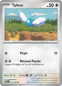 Carte Pokemon Tylton 152/182 Faille Paradoxe