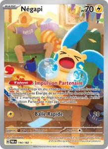 Carte Pokemon Négapi 194/182 Faille Paradoxe