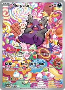 Carte Pokemon Morpeko 206/182 Faille Paradoxe